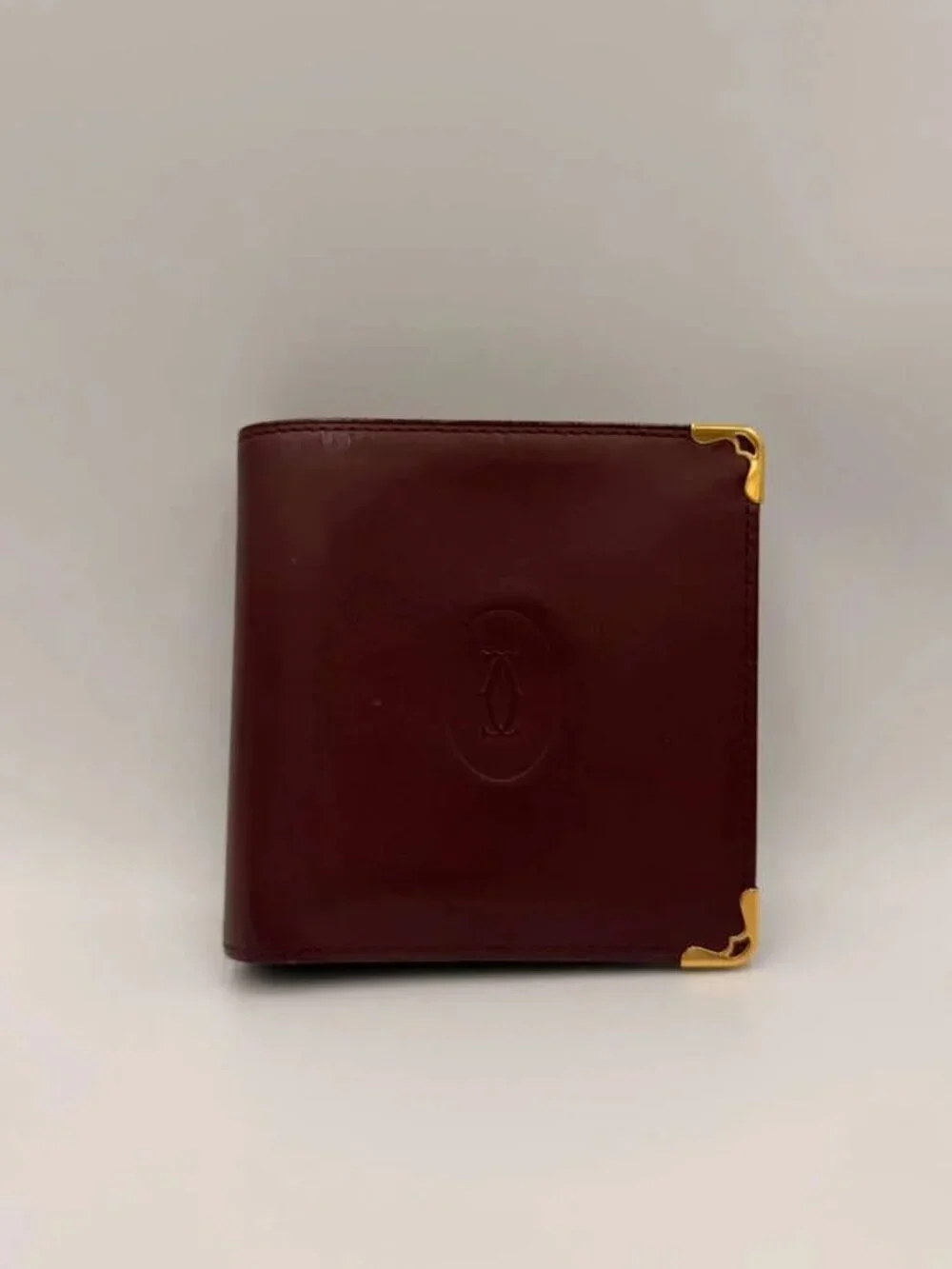Cartier Must De Cartier Bifold Wallet — Burgundy